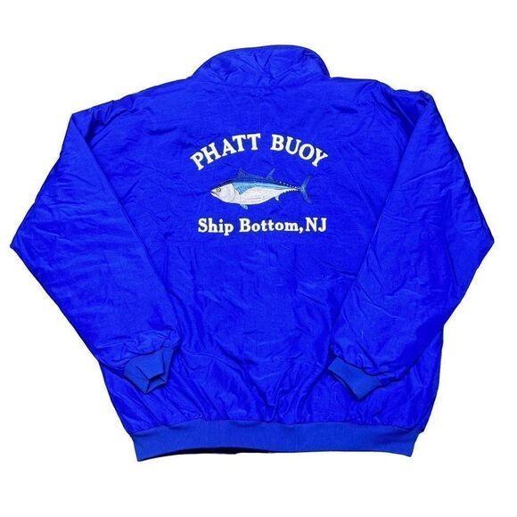 Helly Hansen Storm Jacket Custom Embroidery Mazarine Blue Men's Extra Large (XL) - Picture 2 of 6